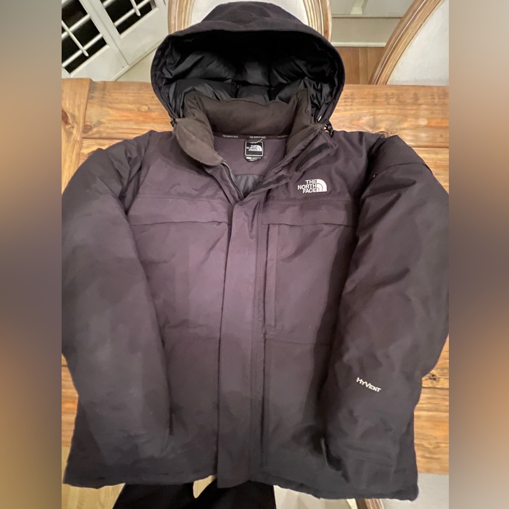 NORTH FACE MCMURDO HYVENT DOWN PARKA MENS XXLNO FLAWS HEAVY THICK WARM PARKA